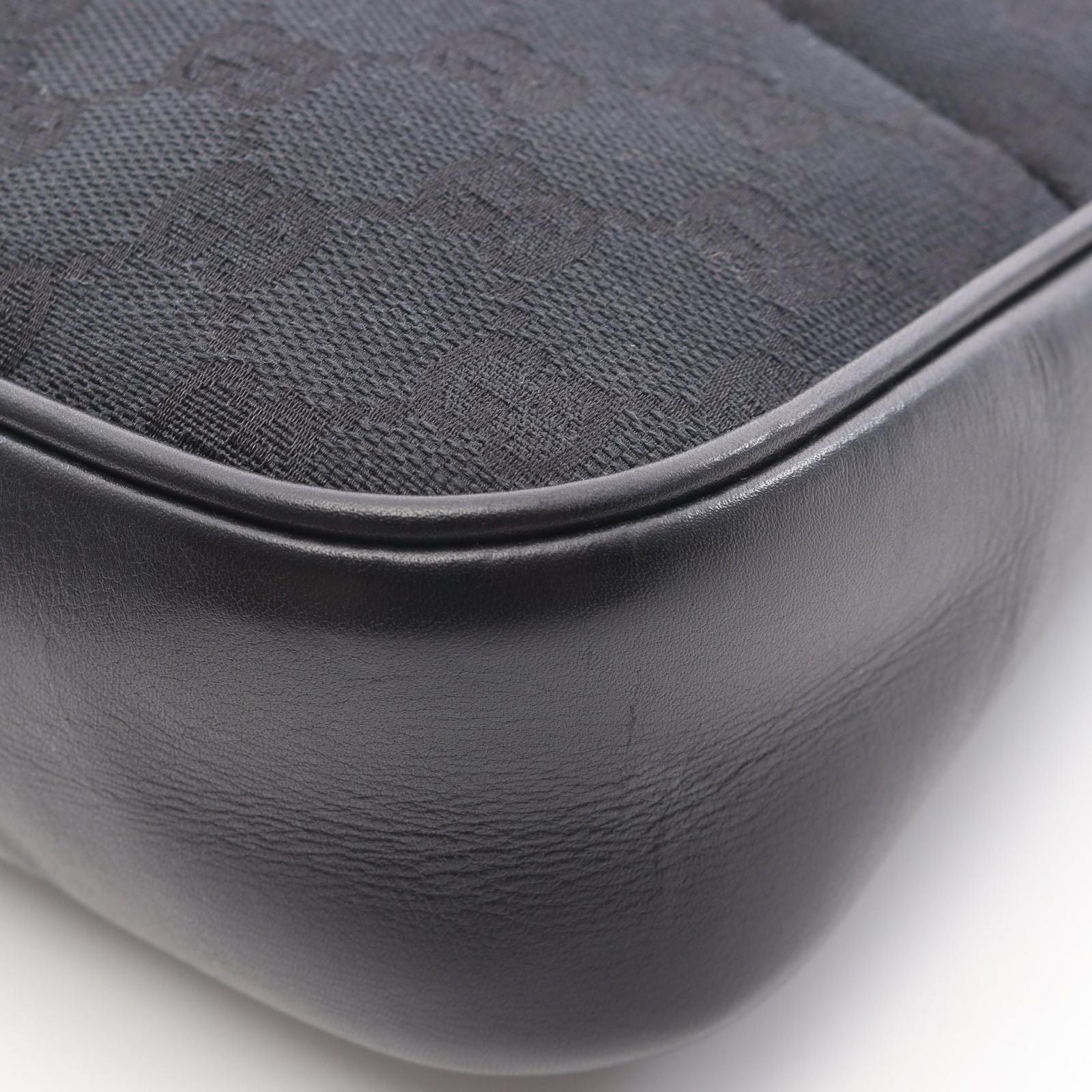 Gucci Handbag Bamboo GG Canvas 001 Black — view 7