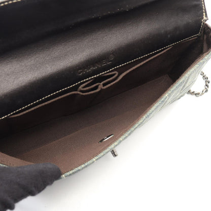 Chanel Shoulder Bag Choco Bar Indigo Denim Bar Chain — view 3