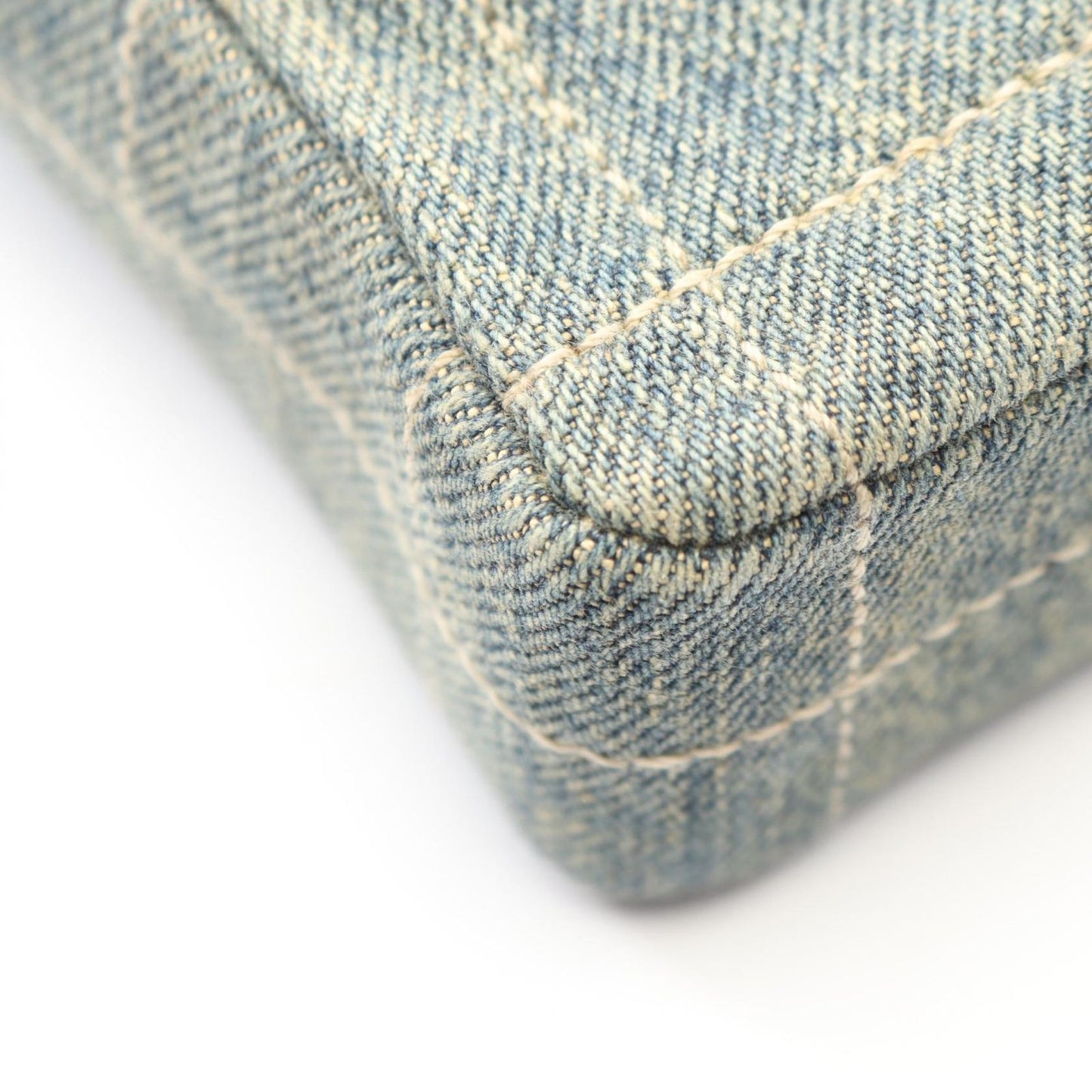 Chanel Shoulder Bag Choco Bar Indigo Denim Bar Chain — view 7