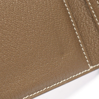 Hermes Trifold Wallet Bearn Combination Etoupe — view 9