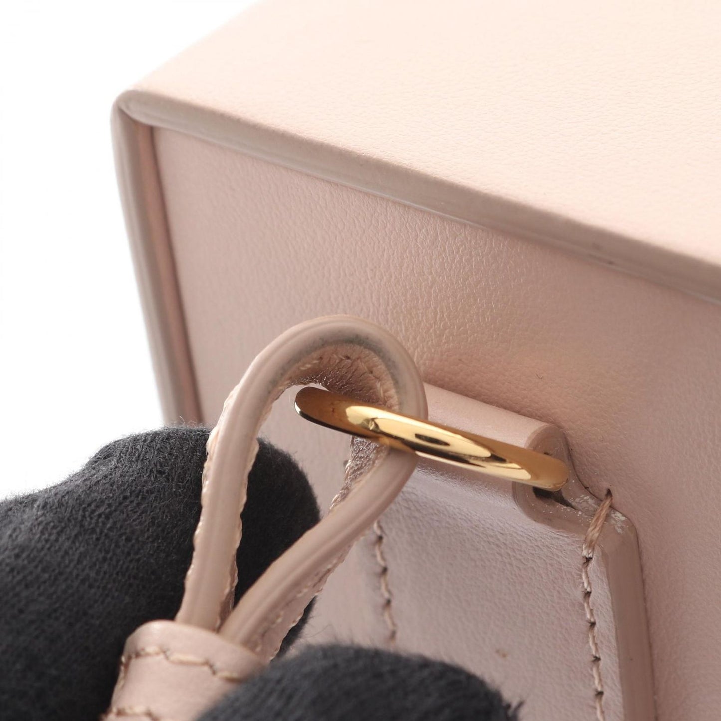 Fendi Shoulder Bag Box Pink Leather — view 7