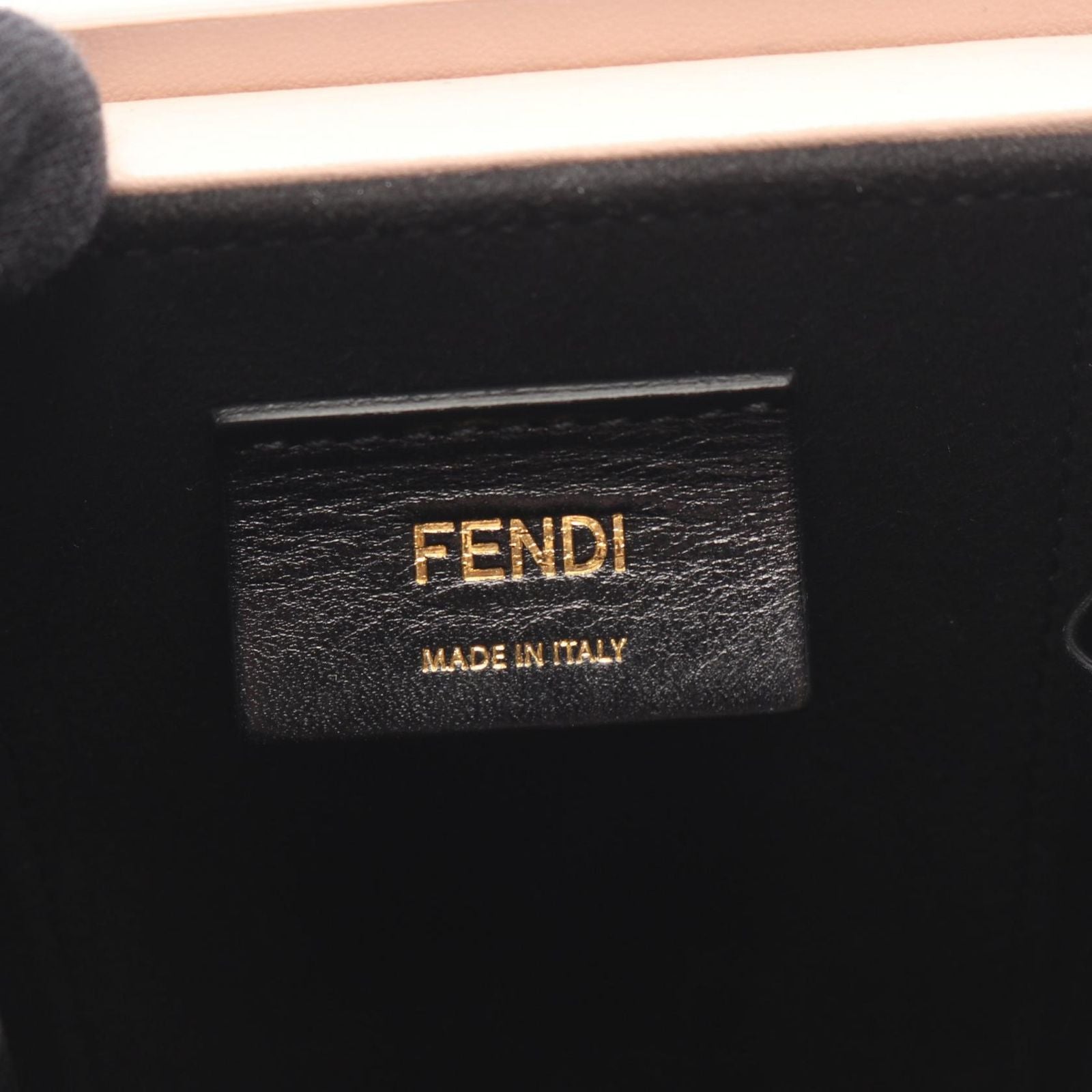 Fendi Shoulder Bag Box Pink Leather — view 4