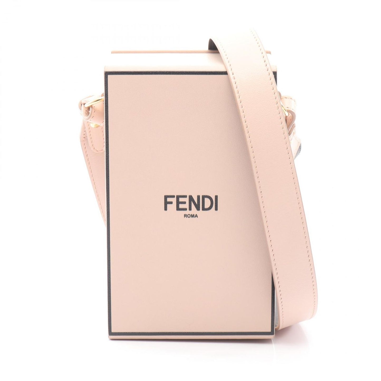 Fendi Shoulder Bag Box Pink Leather