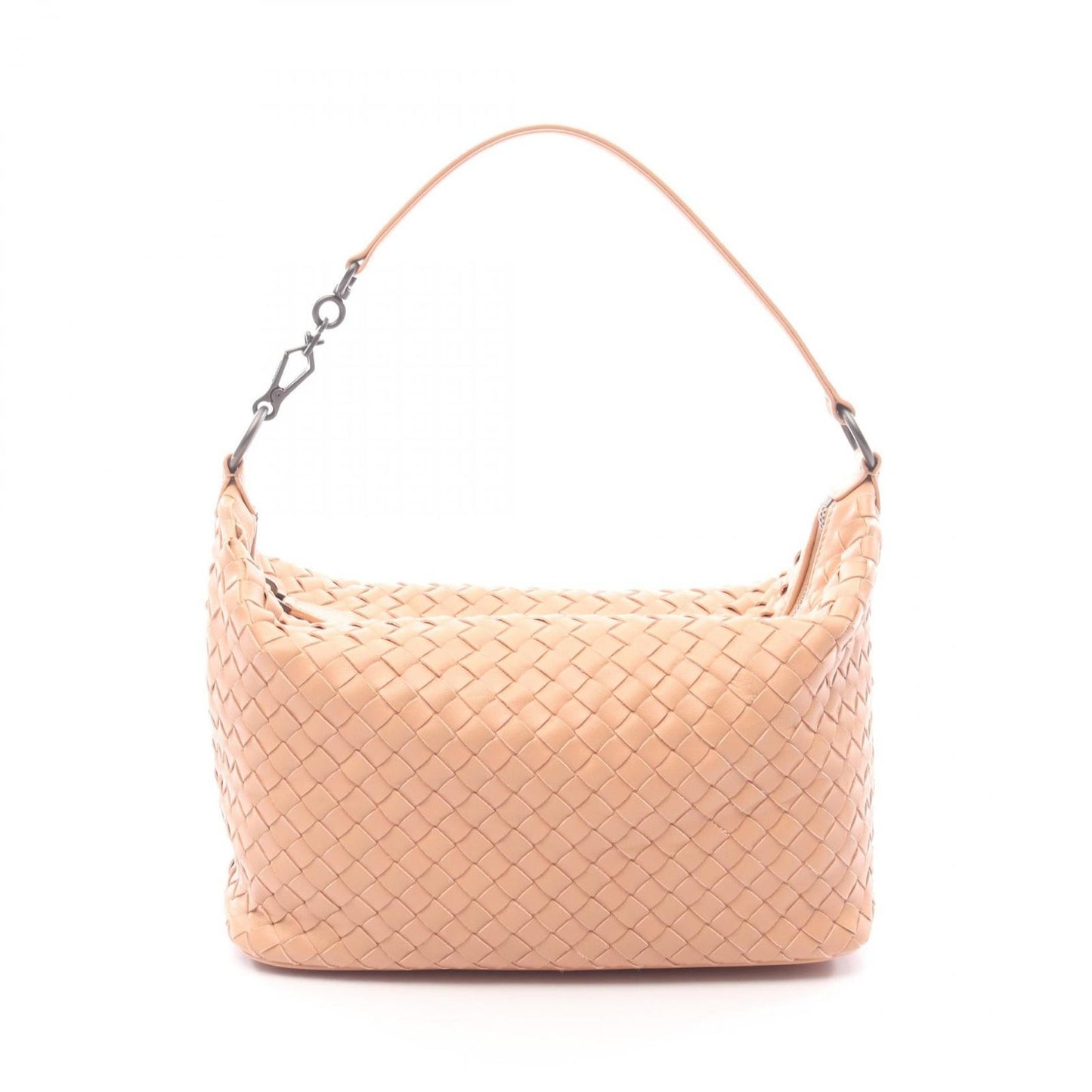 Bottega Veneta Handbag Intrecciato Beige Pink Leather