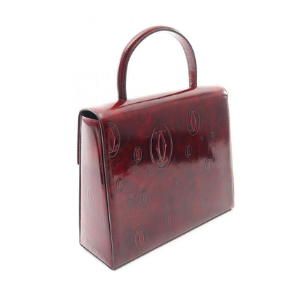 Cartier Handbag Happy Birthday Bordeaux Leather — view 2