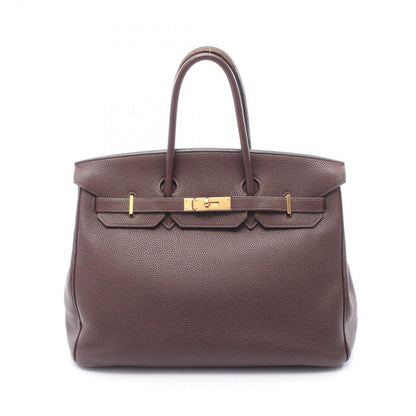 Hermes Handbag Birkin 35 Chocolat
