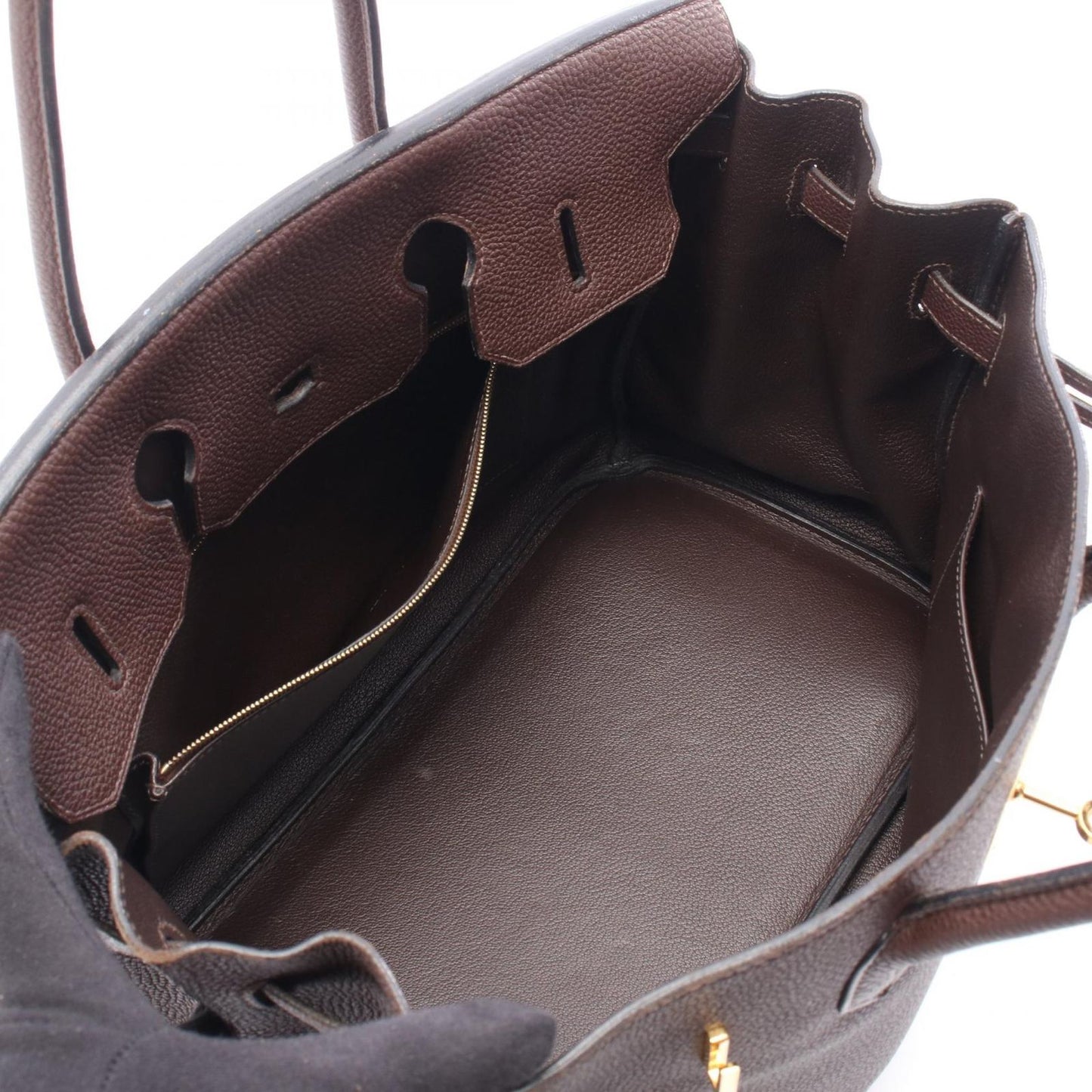 Hermes Handbag Birkin 35 Chocolat — view 3