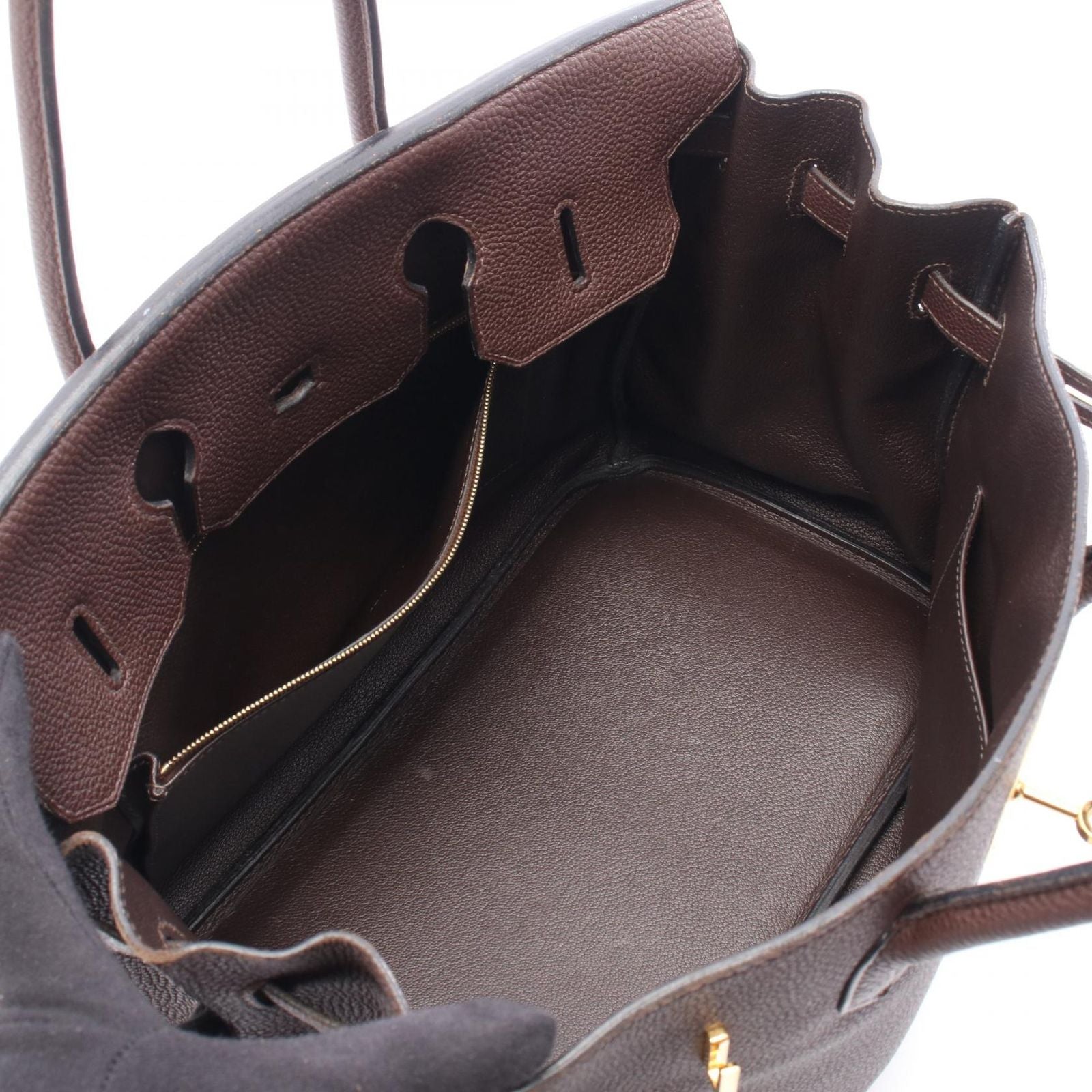 Hermes Handbag Birkin 35 Chocolat — view 3