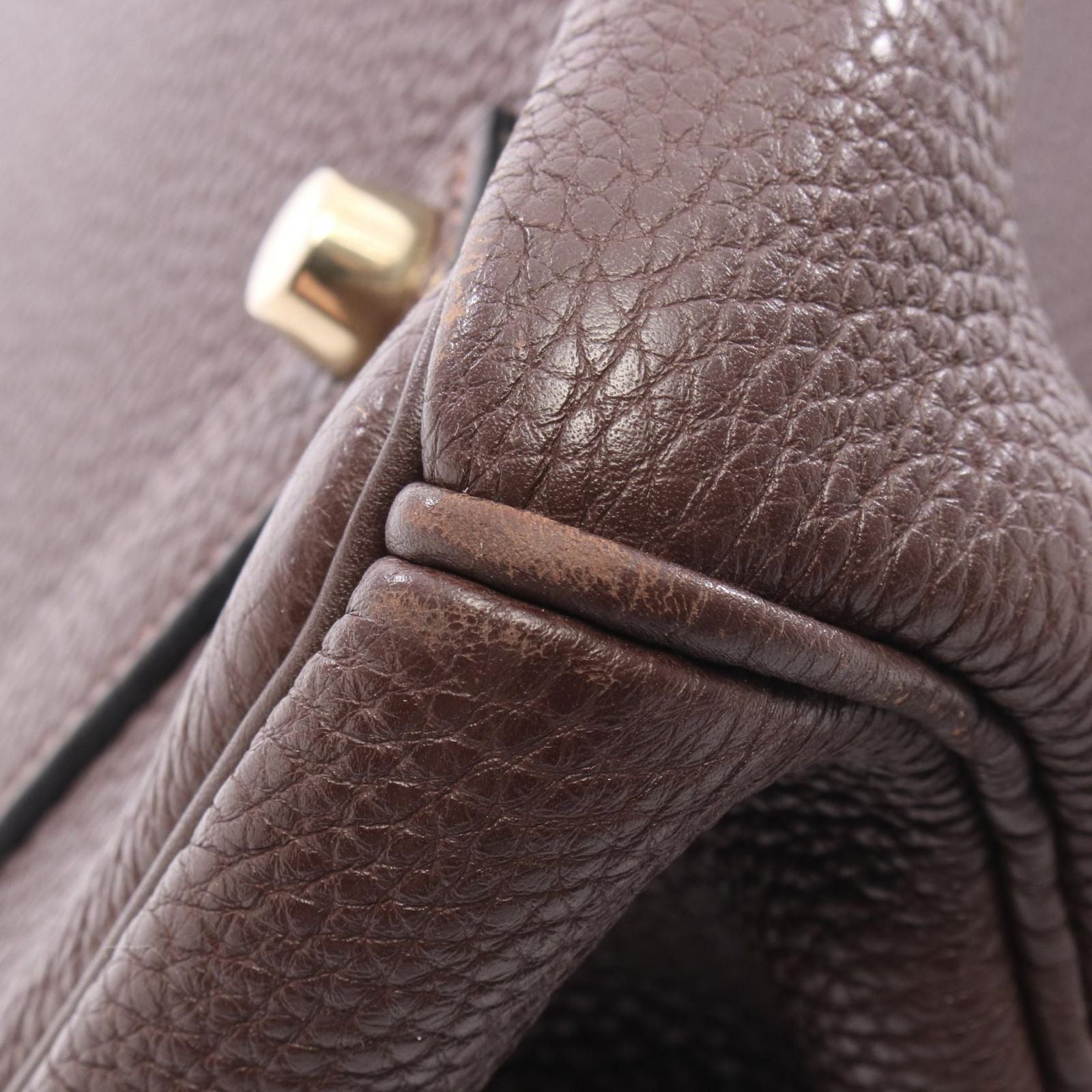 Hermes Handbag Birkin 35 Chocolat — view 8