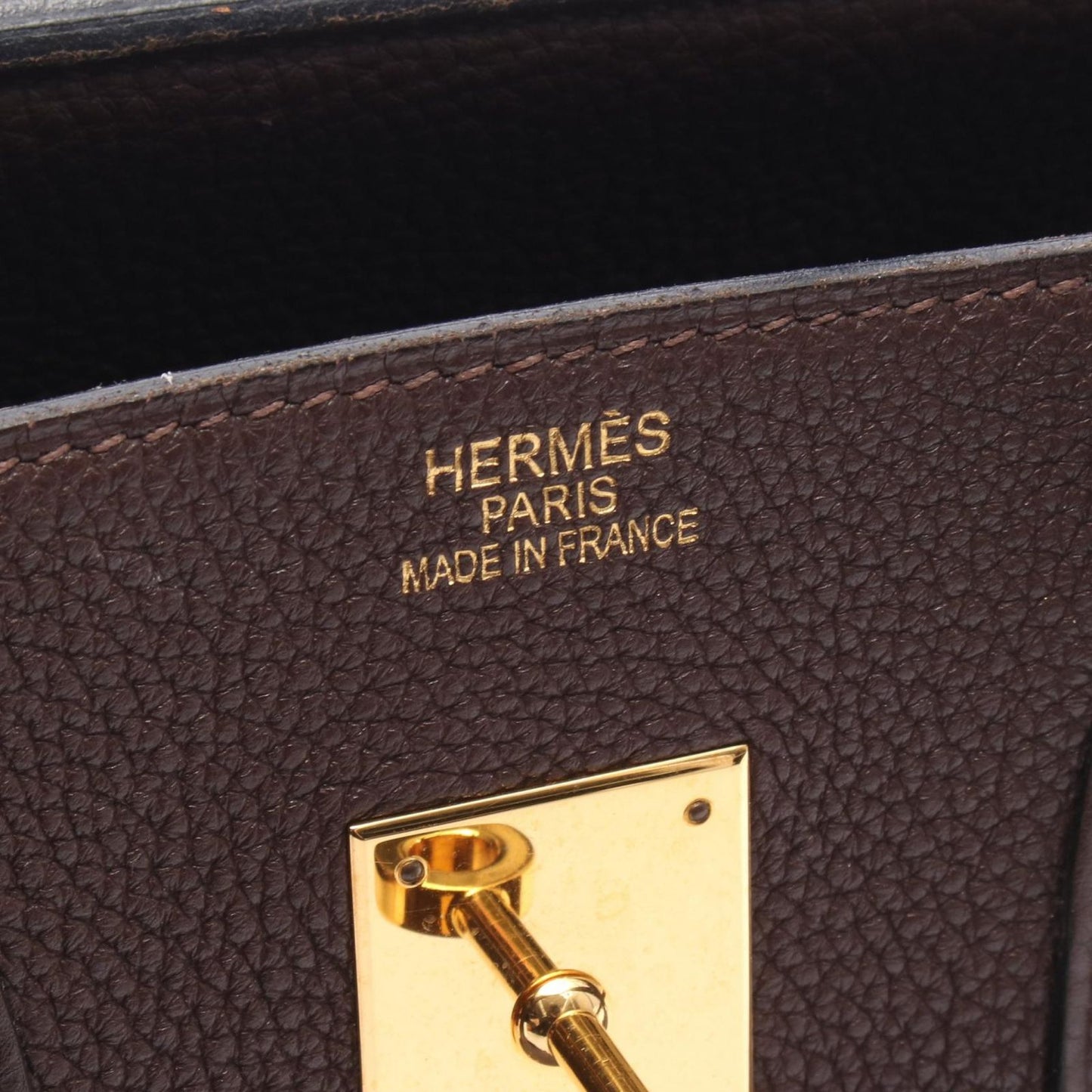 Hermes Handbag Birkin 35 Chocolat — view 4