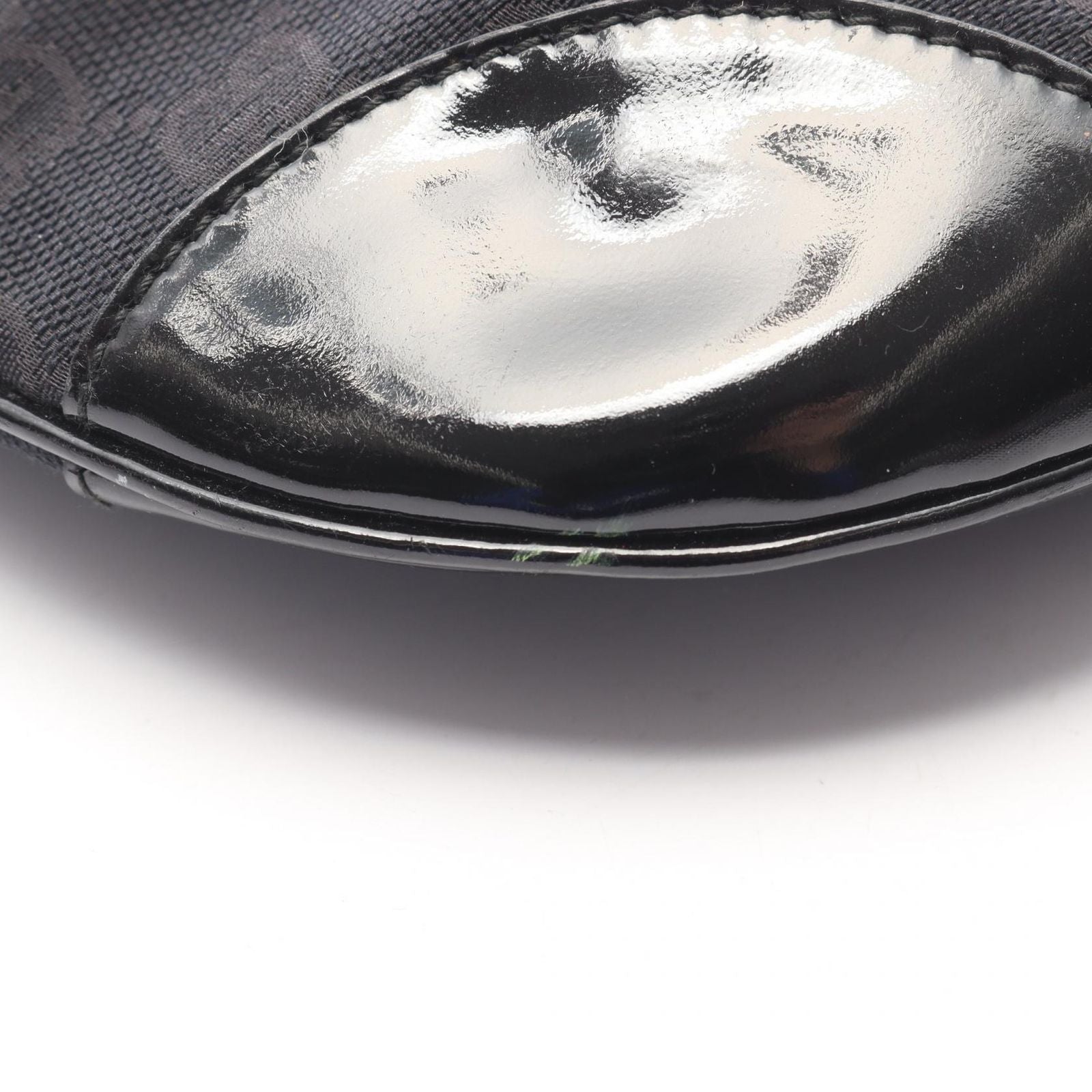 Gucci Shoulder Bag 001 Black Nylon Patent — view 5