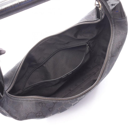 Gucci Shoulder Bag 001 Black Nylon Patent — view 3