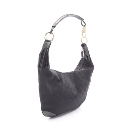 Gucci Shoulder Bag 001 Black Nylon Patent — view 2