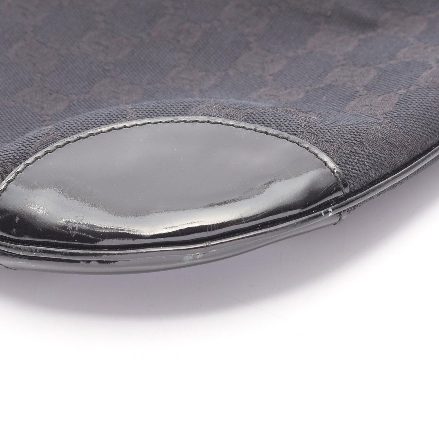 Gucci Shoulder Bag 001 Black Nylon Patent — view 6