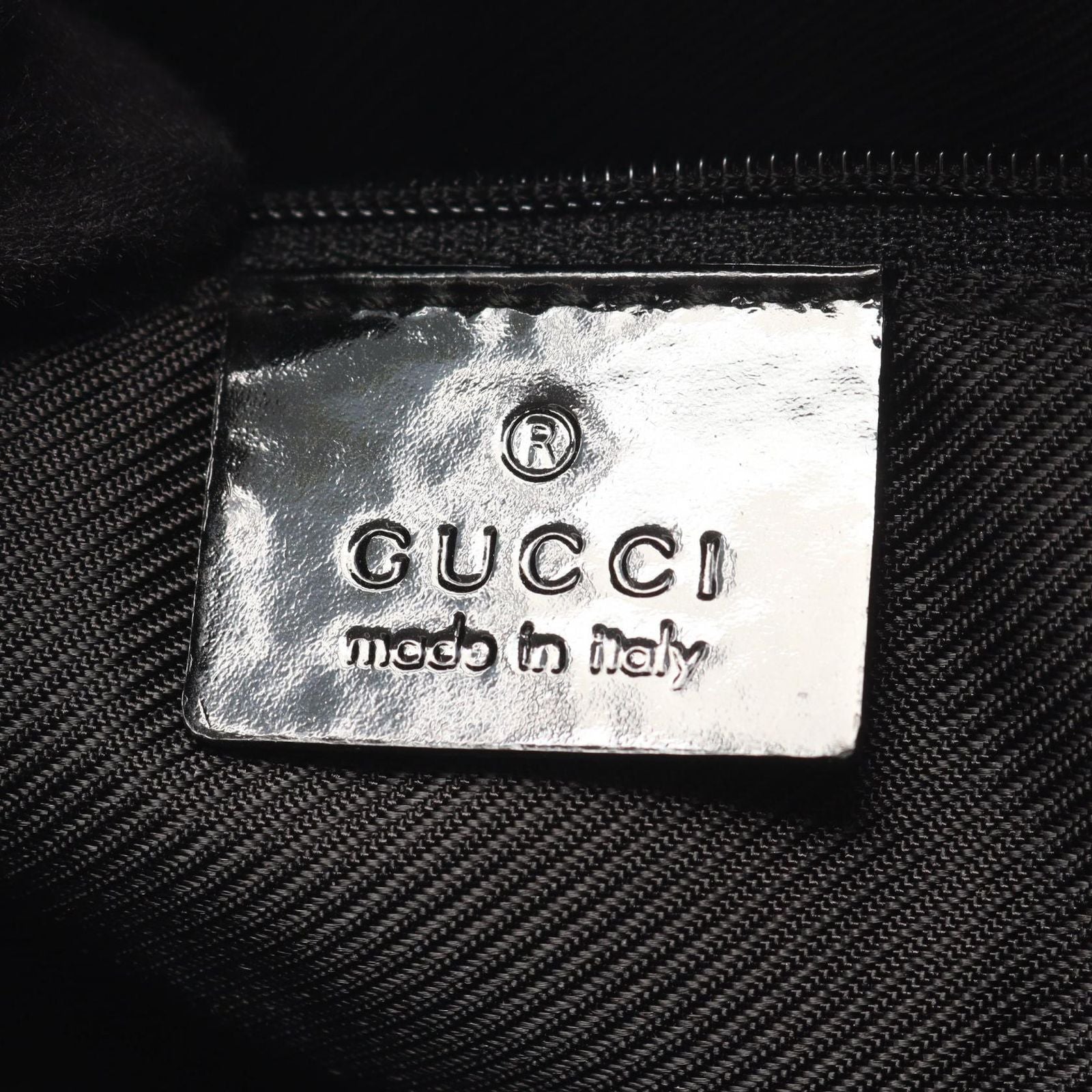 Gucci Shoulder Bag 001 Black Nylon Patent — view 4