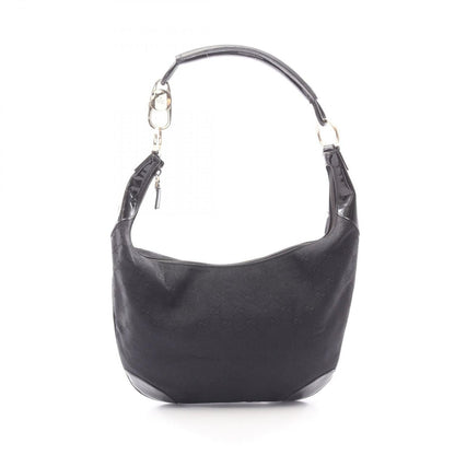 Gucci Shoulder Bag 001 Black Nylon Patent
