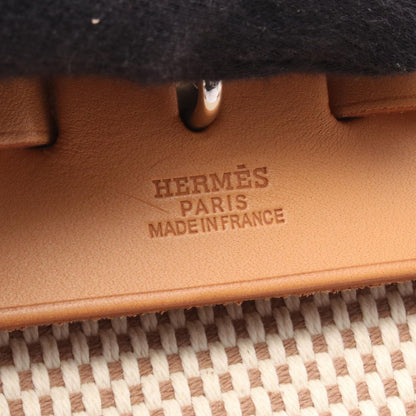 Hermes Backpack Herbag Dos PM Natural Ecru Leather — view 4