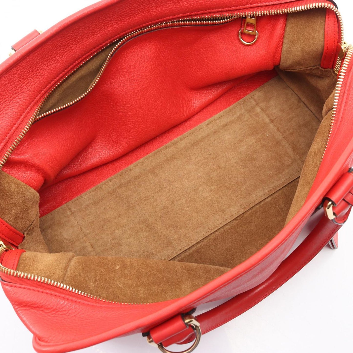Loewe Handbag Amazona 36 2-Way Red Leather — view 3