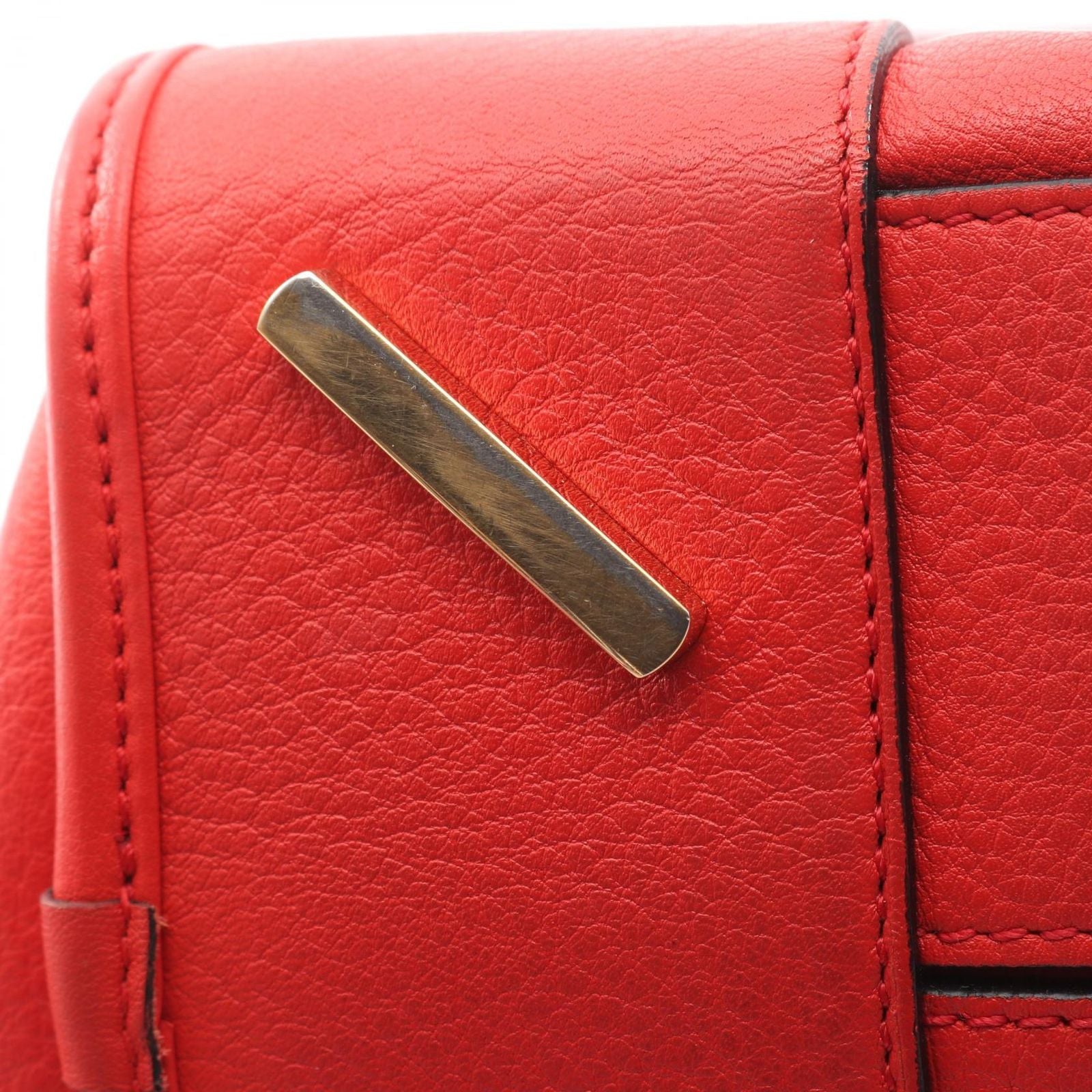 Loewe Handbag Amazona 36 2-Way Red Leather — view 7