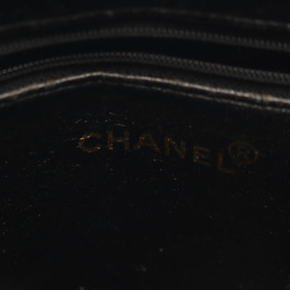 Chanel Tote Medallion Black Caviar Leather — view 4