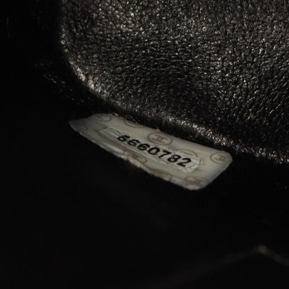Chanel Tote Medallion Black Caviar Leather — view 5