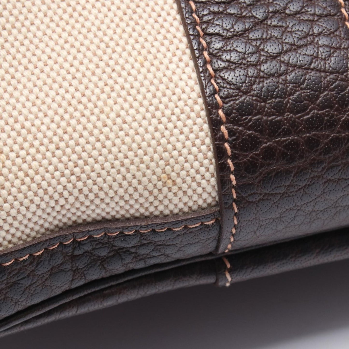 Hermes Tote Garden Party PM Ecru Brown Leather — view 6