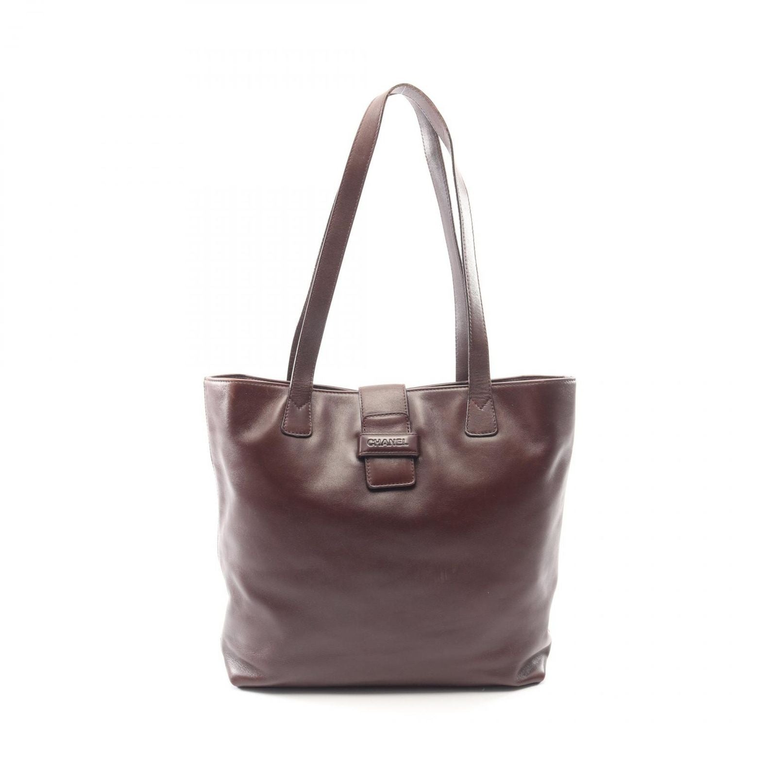 Chanel Tote Brown Leather Shoulder