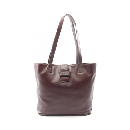 Chanel Tote Brown Leather Shoulder