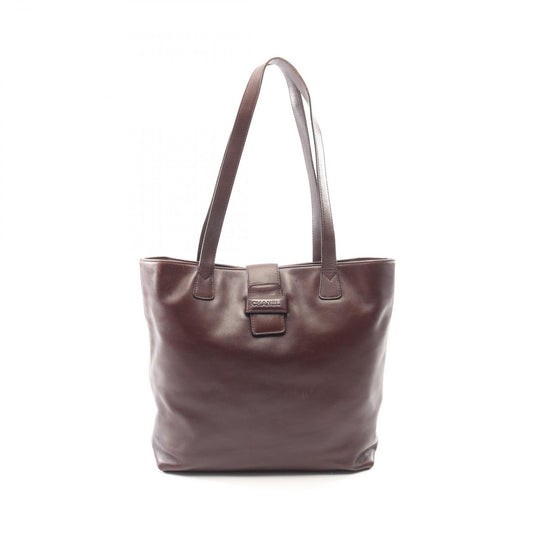 Chanel Tote Brown Leather Shoulder