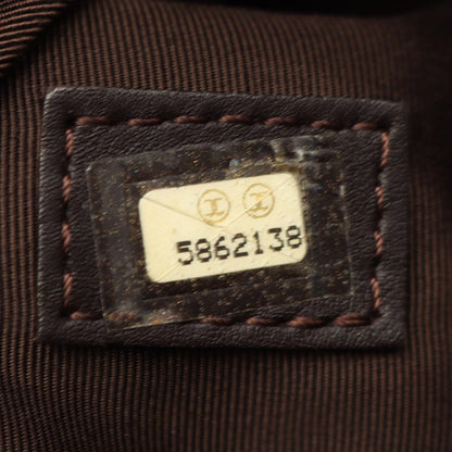 Chanel Tote Brown Leather Shoulder — view 5