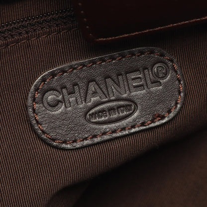 Chanel Tote Brown Leather Shoulder — view 4
