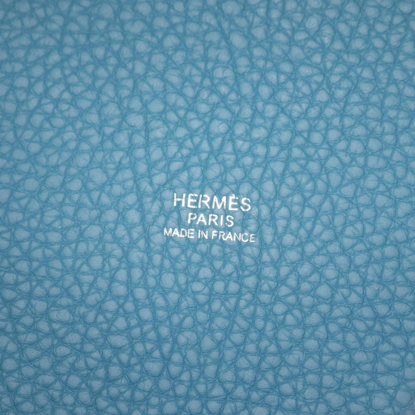 Hermes Handbag Picotin Lock PM Blue Jean — view 4