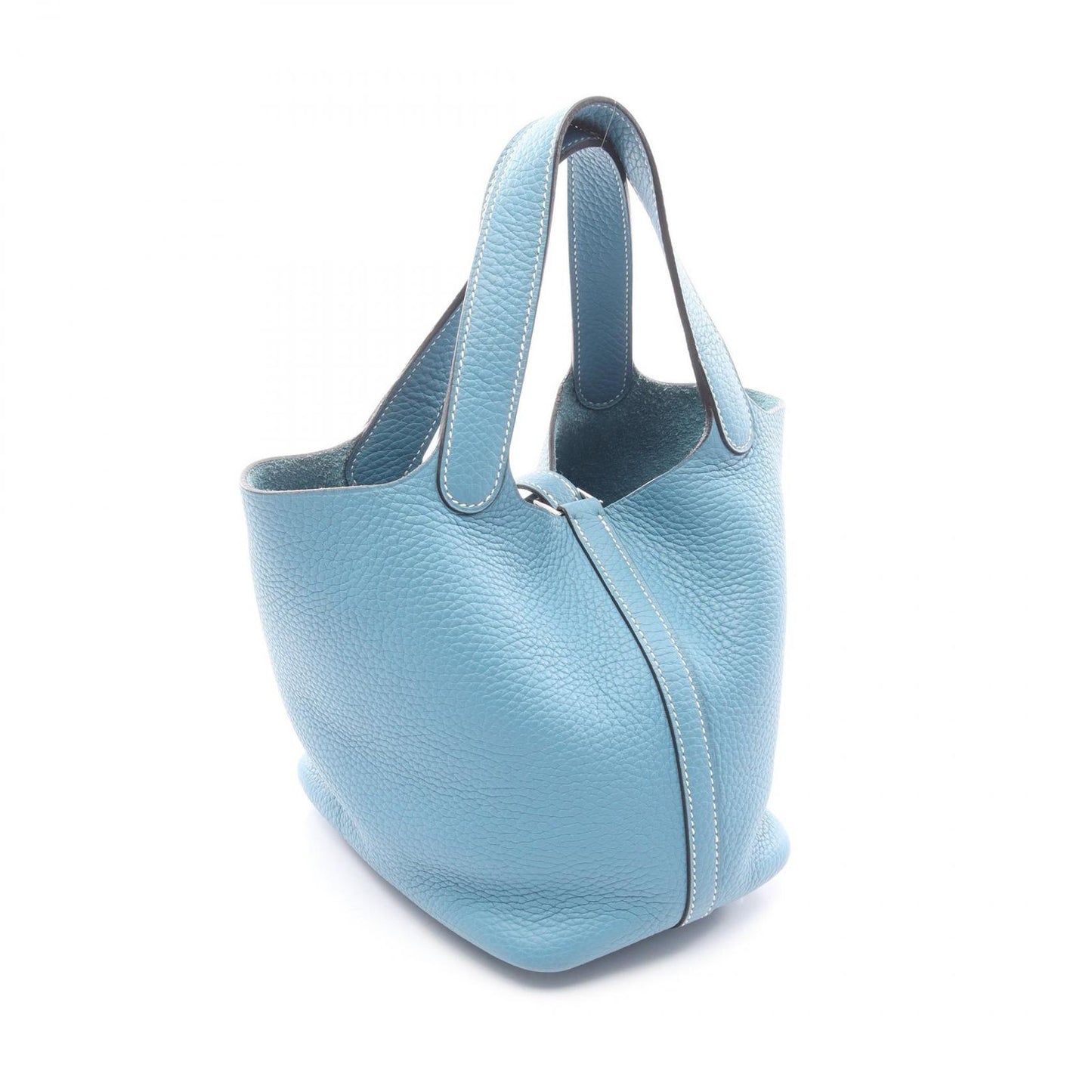 Hermes Handbag Picotin Lock PM Blue Jean — view 2