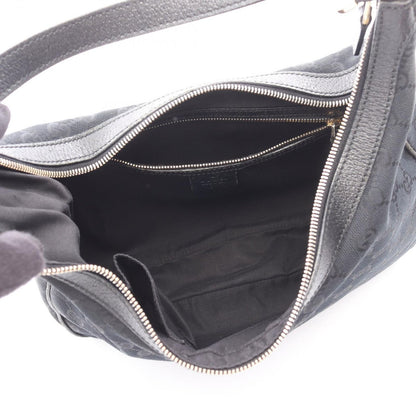 Gucci Shoulder Bag GG Canvas Black — view 3