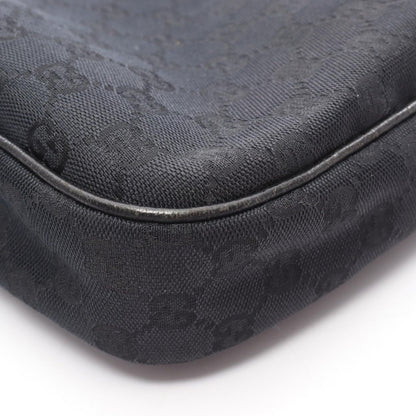 Gucci Shoulder Bag GG Canvas Black — view 5