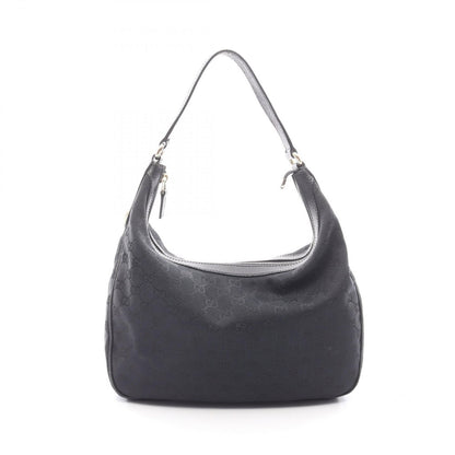 Gucci Shoulder Bag GG Canvas Black
