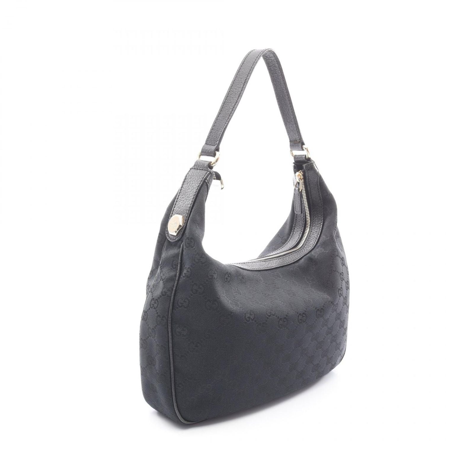 Gucci Shoulder Bag GG Canvas Black — view 2
