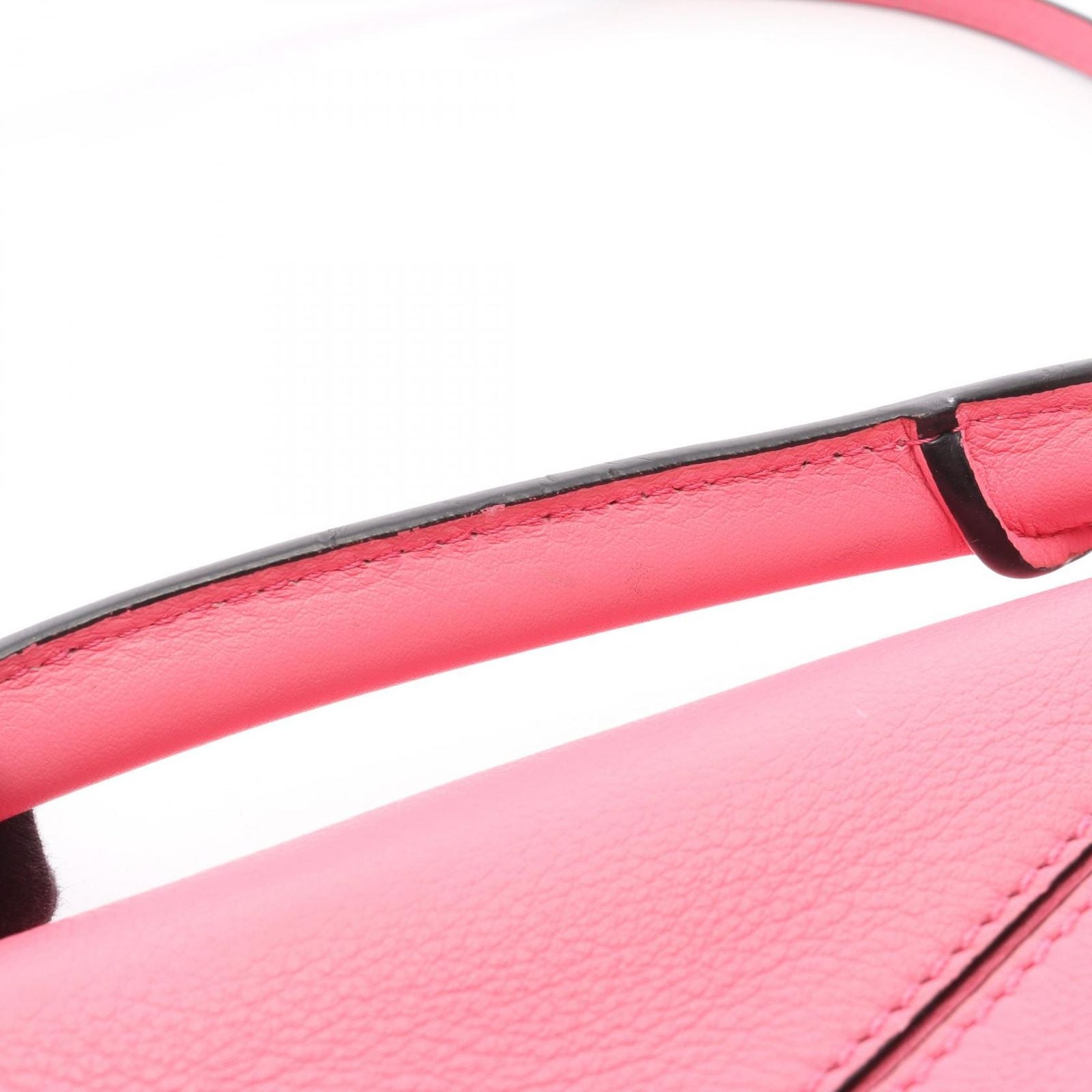 Loewe Handbag Puzzle Bag Mini 2-Way Pink Leather — view 8