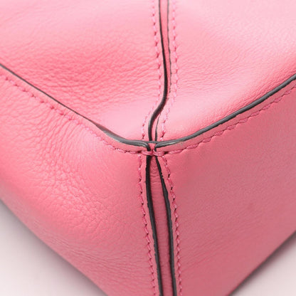 Loewe Handbag Puzzle Bag Mini 2-Way Pink Leather — view 7
