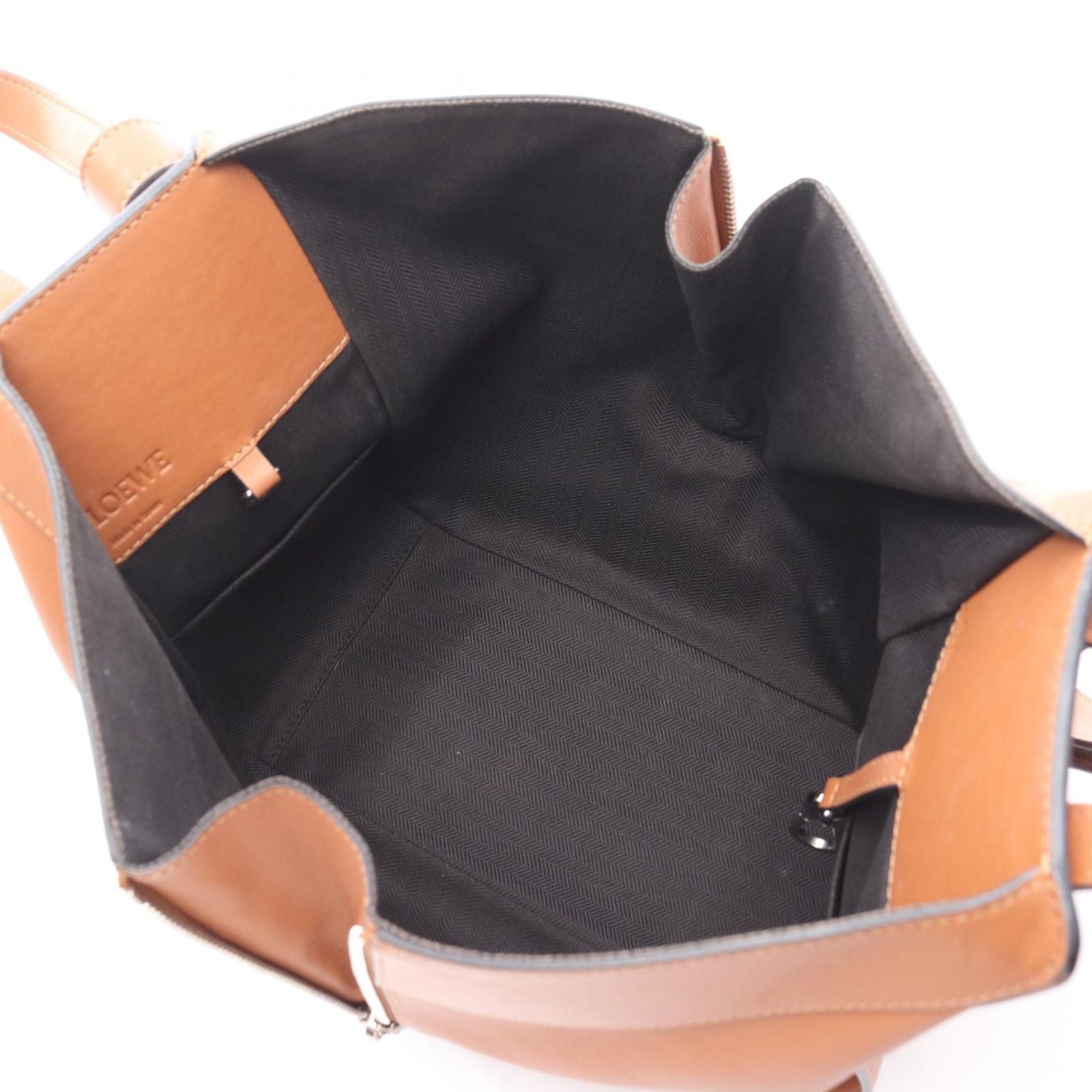Loewe Handbag Hammock Small 2-Way Tan Leather — view 3