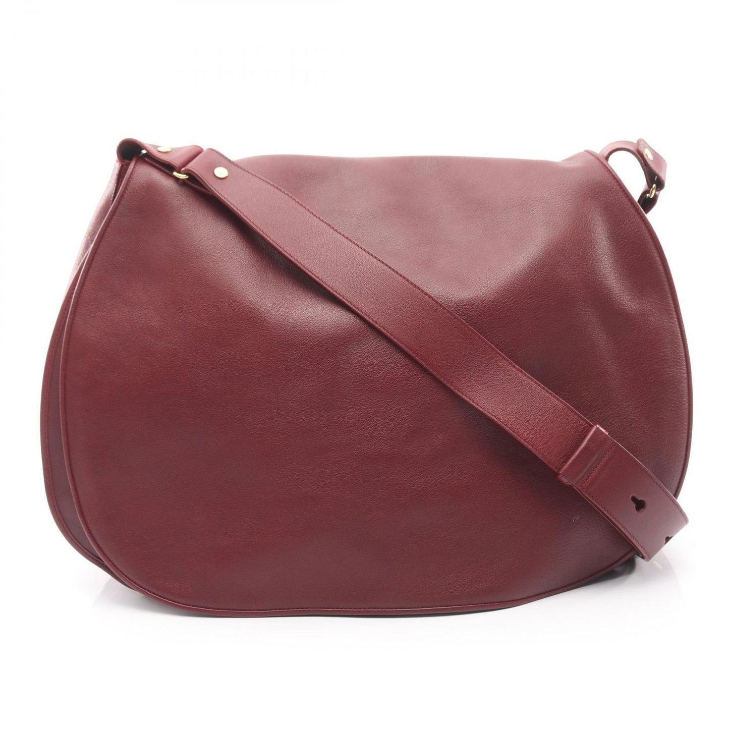 Cartier Shoulder Bag Must Have Line Bordeaux Leather