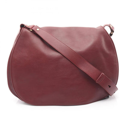 Cartier Shoulder Bag Must Have Line Bordeaux Leather