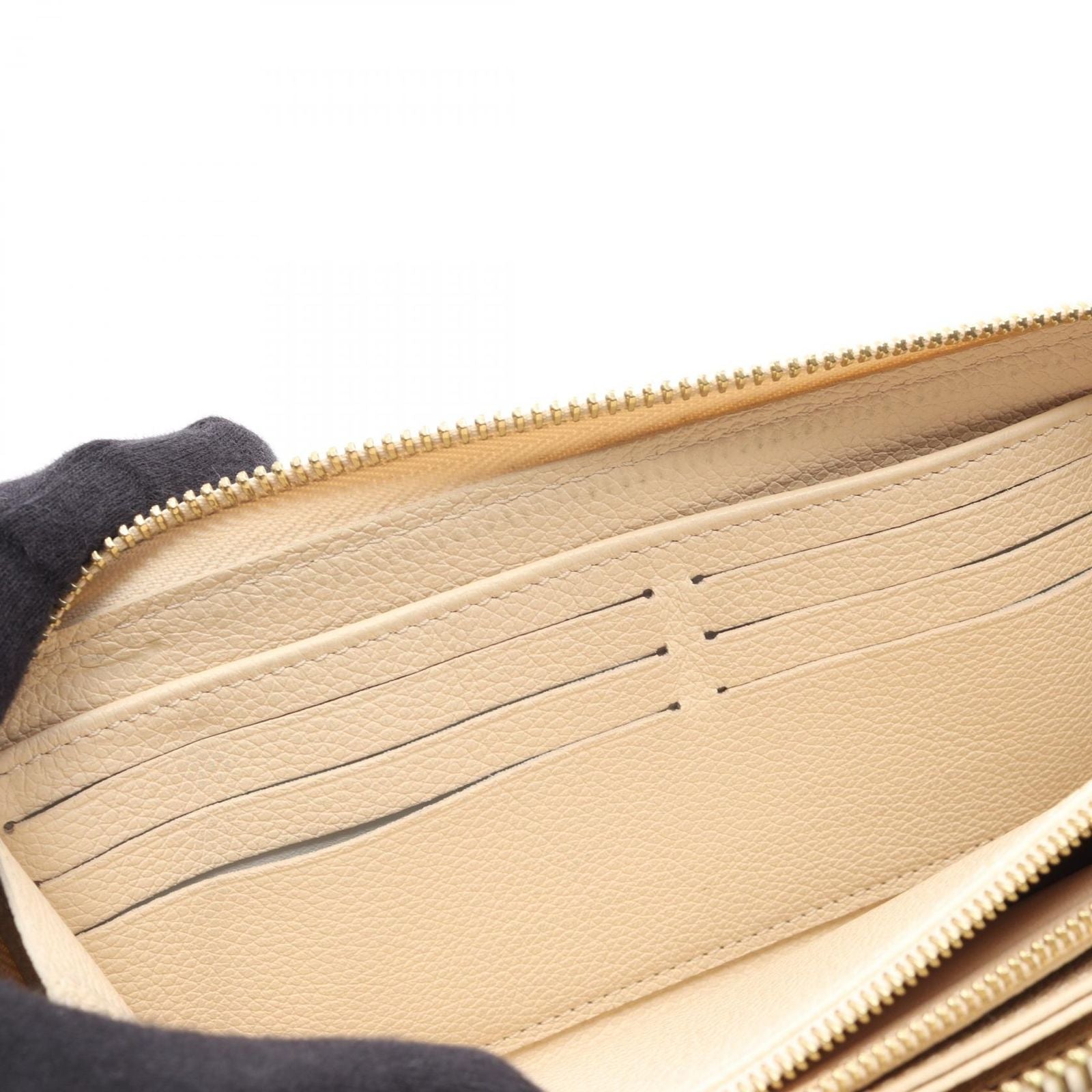 Louis Vuitton Round Wallet Zippy Monogram Empreinte Cles Leather — view 8