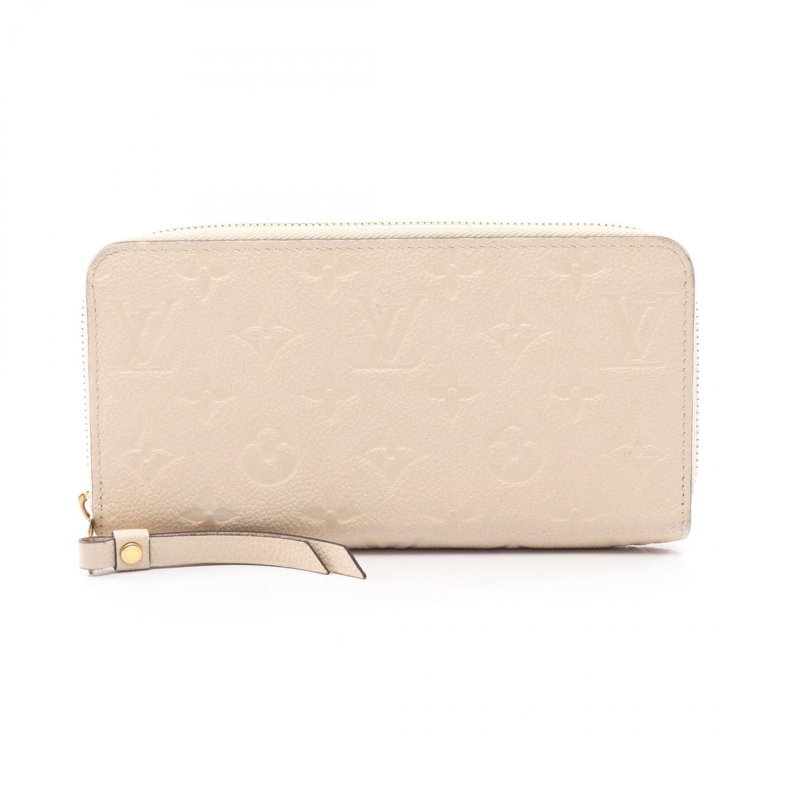 Louis Vuitton Round Wallet Zippy Monogram Empreinte Cles Leather