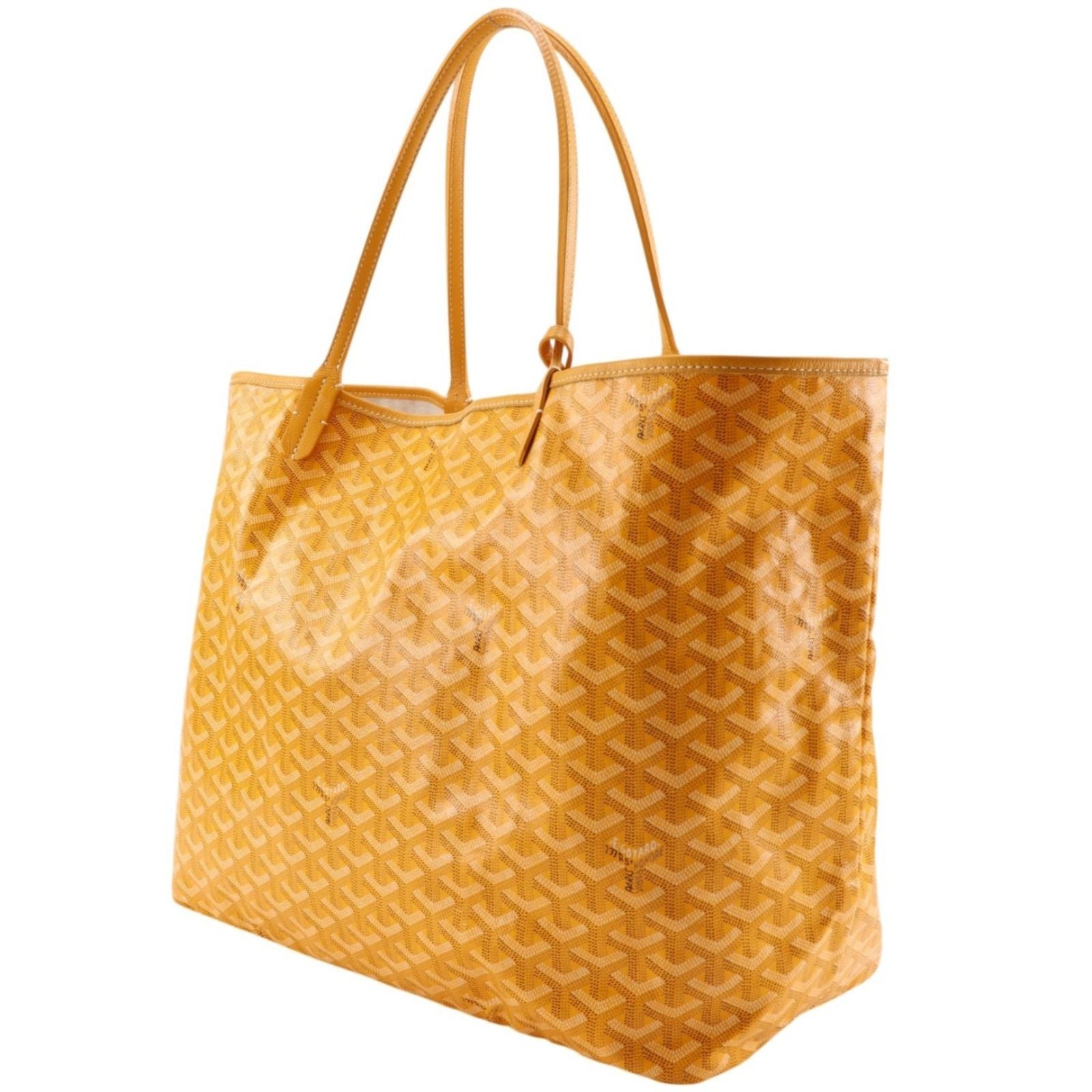 Goyard Saint Louis GM canvas Yellow LadyTote Bag — view 2