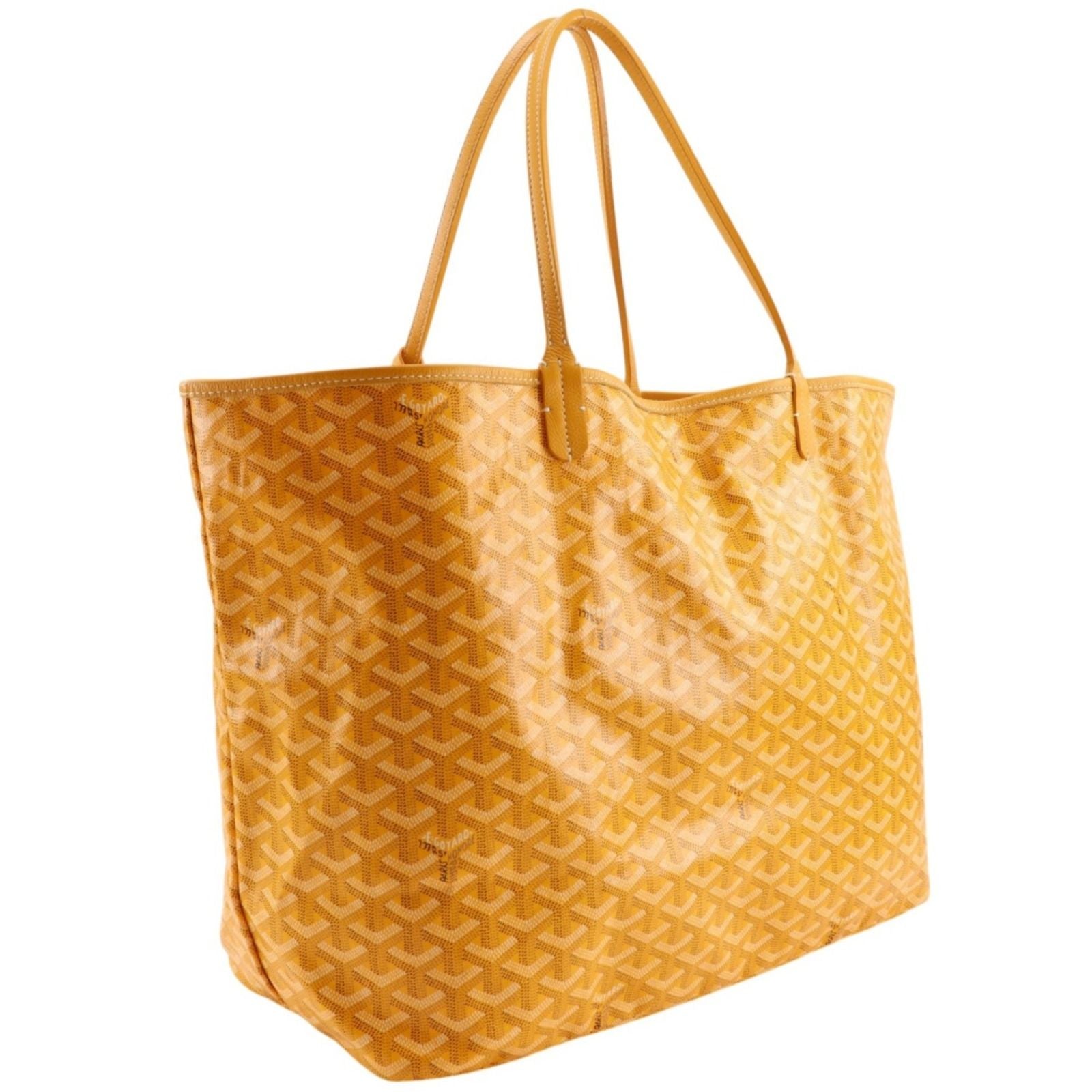 Goyard Saint Louis GM canvas Yellow LadyTote Bag — view 3