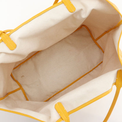 Goyard Saint Louis GM canvas Yellow LadyTote Bag — view 6