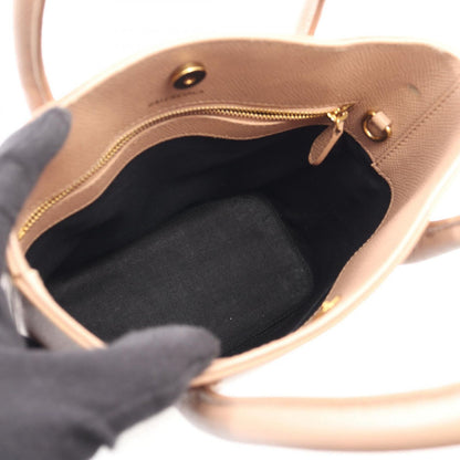 Balenciaga Handbag Ville XXS 2-Way Pink Beige Leather — view 3