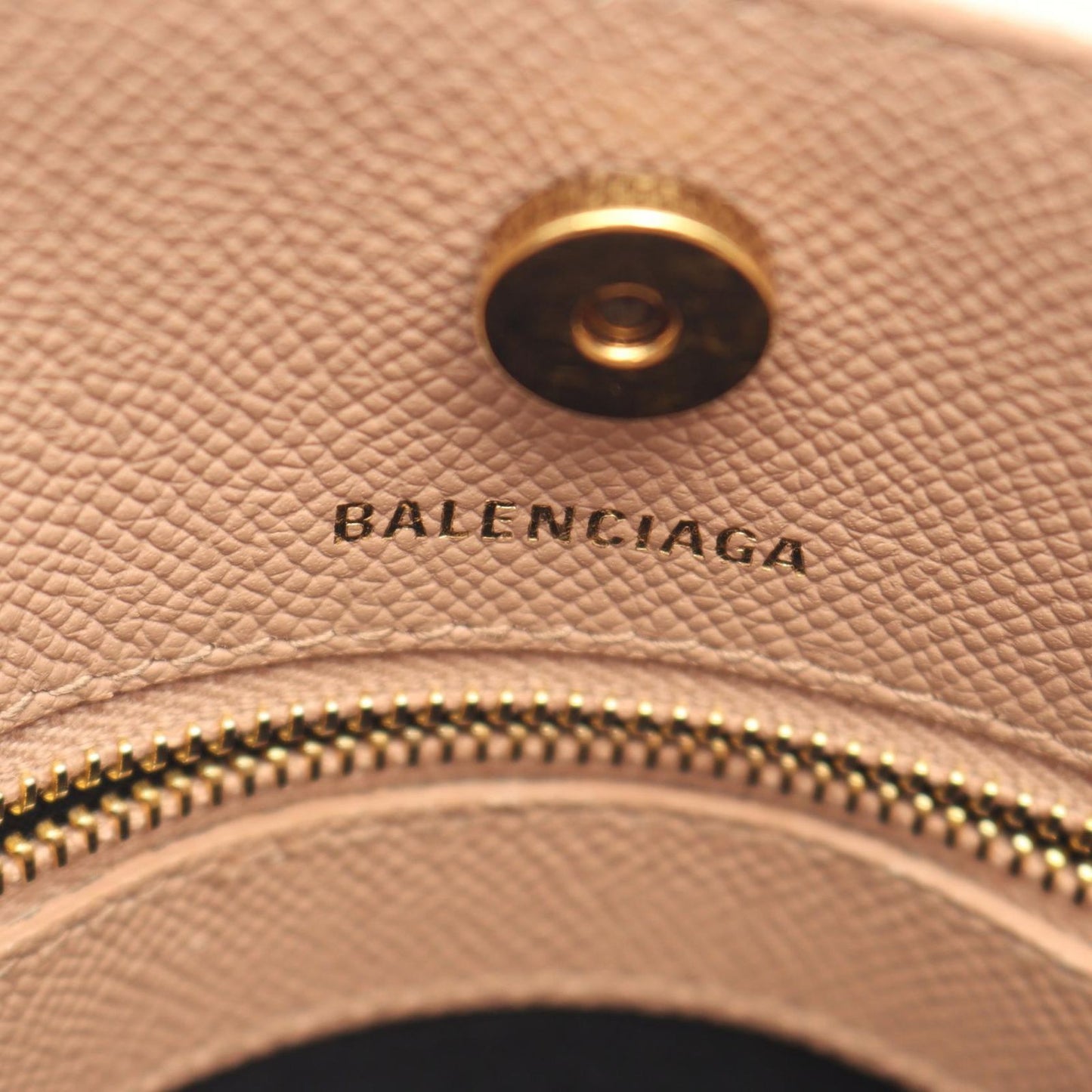 Balenciaga Handbag Ville XXS 2-Way Pink Beige Leather — view 4