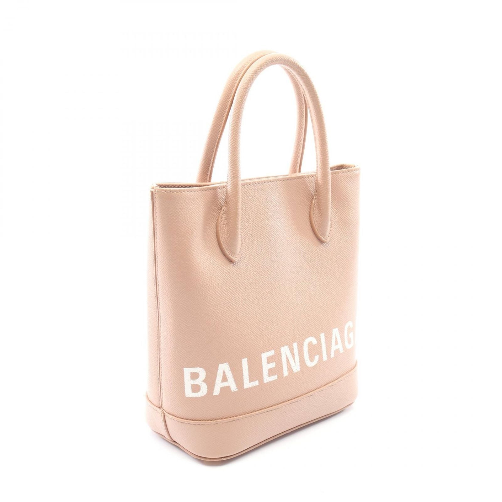 Balenciaga Handbag Ville XXS 2-Way Pink Beige Leather — view 2